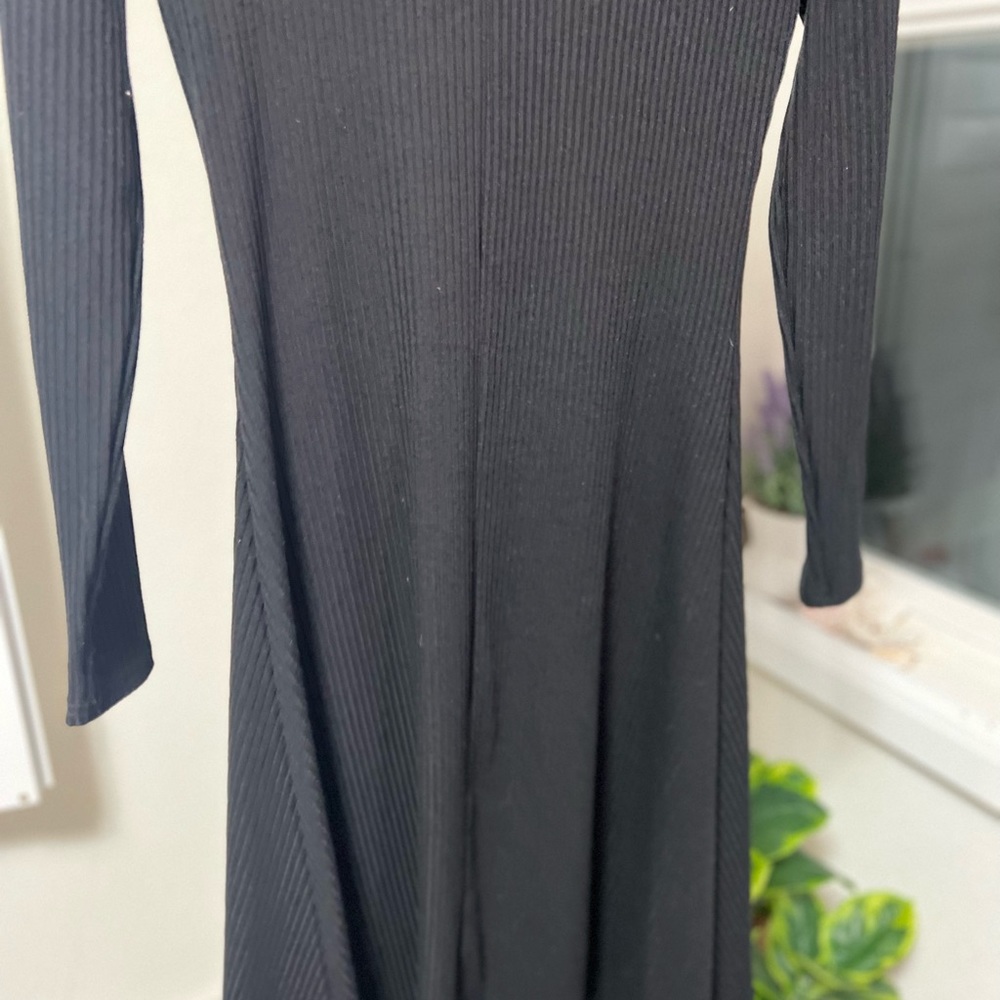Ribbed button down midi - Picture 5 of 6